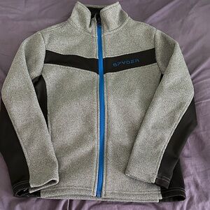 Spyder boys fleece zip up - size 7/8